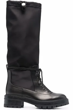 Aquazzura Botas con detalle de agujetas
