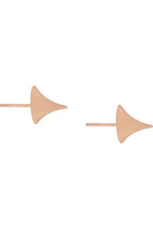 SHAUN LEANE Rose Thorne large stud earrings