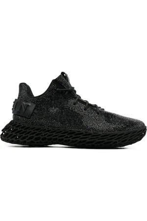 Philipp Plein Tenis bajos Skeleton Caviar