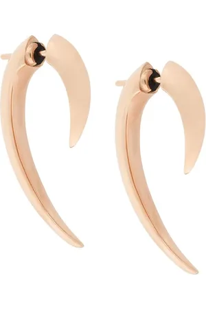 SHAUN LEANE 18kt rose gold Hook earrings