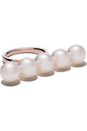 Tasaki Anillo Balance Signature Collection Line en oro rosa de 18kt