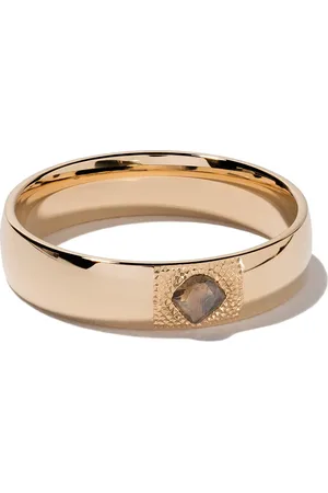 De Beers 18kt yellow gold Talisman diamond 5mm band
