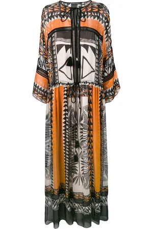 Alberta Ferretti Vestido largo estilo boho