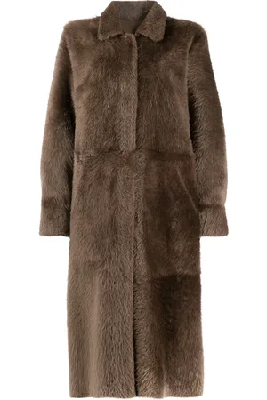 LISKA Reversible midi coat