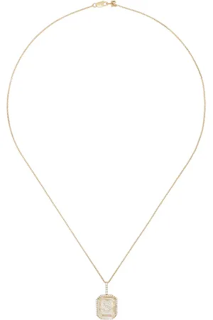 Mateo Collar con inicial S en oro de 14kt