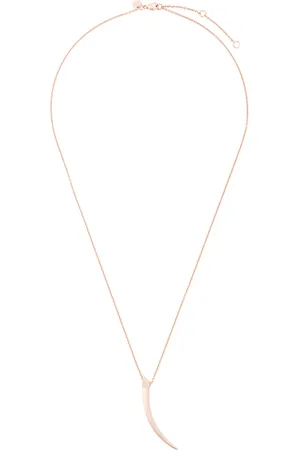 SHAUN LEANE Collar Tusk con diamantes en pavé