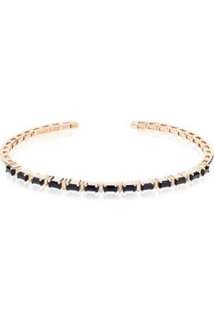 Suzanne Kalan Pulsera Firework en oro amarillo de 18kt con zafiro