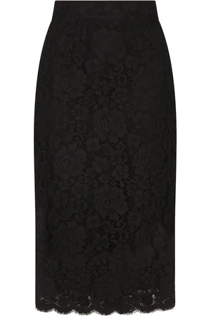 Dolce & Gabbana Falda lápiz de encaje