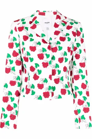 Moschino Blazer con estampado floral 2000