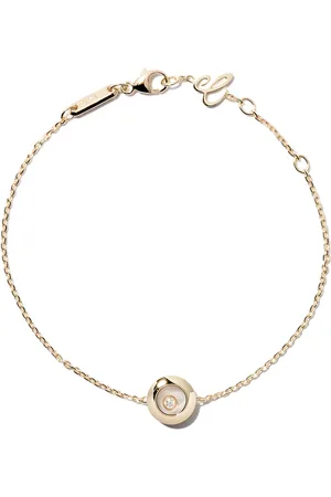 Chopard 18kt yellow gold Happy Diamonds Icons bracelet