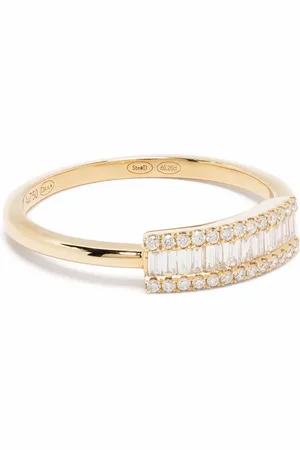 DJULA Anillo Éclat en oro amarillo de 18kt con diamante