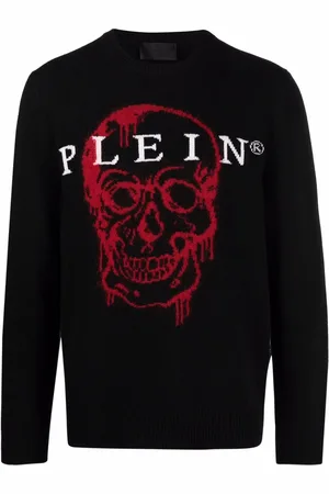 Philipp Plein Suéter con motivo Skull