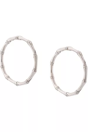 John Hardy Aretes de aro Bamboo