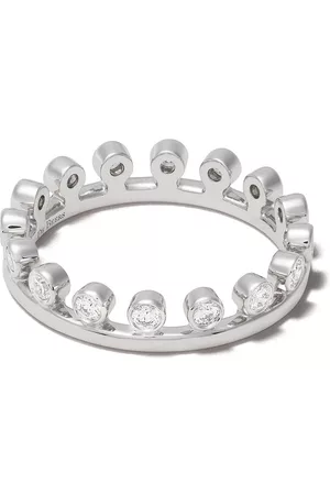 De Beers Anillo Dewdrop en oro blanco de 18kt con diamantes
