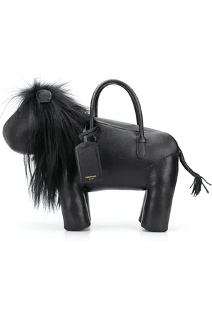 Thom Browne Tote Lion texturizado