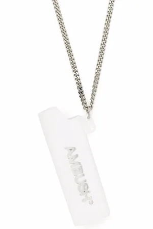 AMBUSH Collar con dije de funda de encendedor