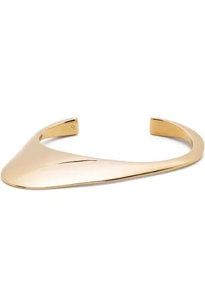 CHARLOTTE CHESNAIS Brazalete en plata de ley bañada en oro