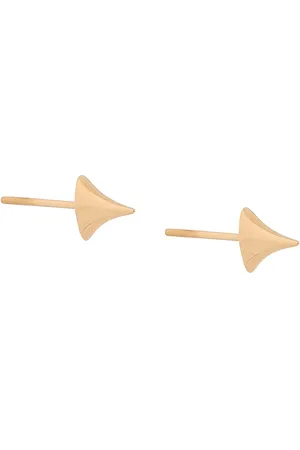 SHAUN LEANE Rose Thorn small stud earrings
