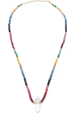 JIA JIA Collar en oro amarillo de 14kt con cuarzo