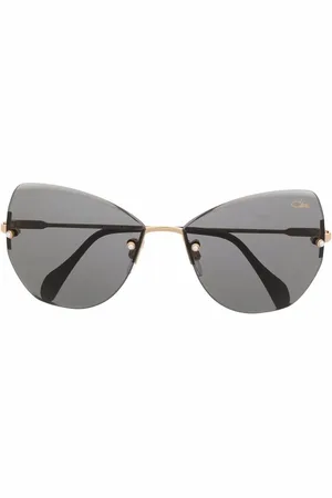 Cazal Lentes de sol cat eye sin armazón