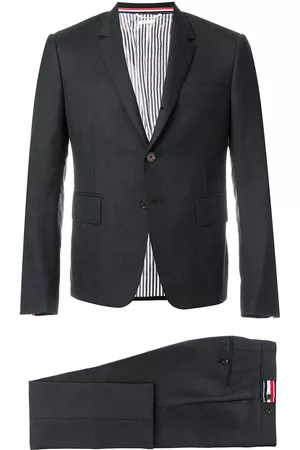Thom Browne Super 120s Twill Suit With Tie