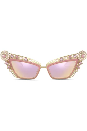 Dolce & Gabbana Lentes de sol con armazón cat eye Christmas