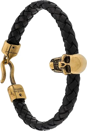 Alexander McQueen Pulsera con calaveras