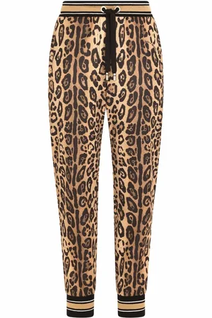 Dolce & Gabbana Pants con estampado de leopardo