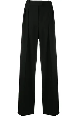 VALENTINO GARAVANI Pantalones anchos de tiro alto