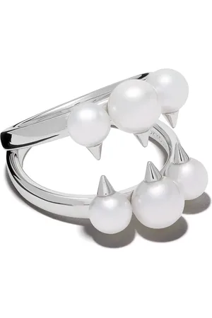 Tasaki Anillo Danger Signature Collection Line en oro blanco de 18kt