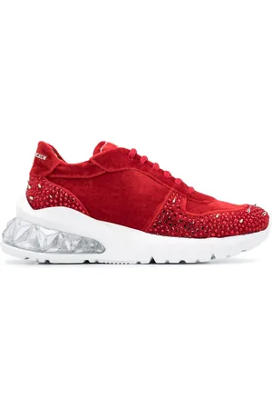 Philipp Plein Tenis bajos con apliques