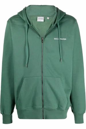 Daily paper Hoodie con logo y cierre
