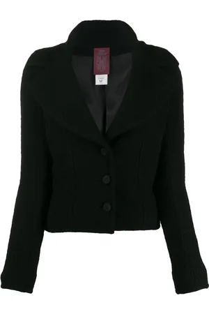 John Galliano 1990s bouclé yarn jacket