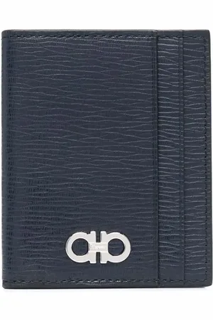 Salvatore Ferragamo Tarjetero con logo estampado