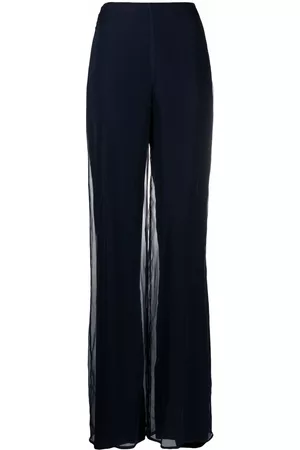 Gianfranco Ferré Pantalones anchos con tiro alto 1990