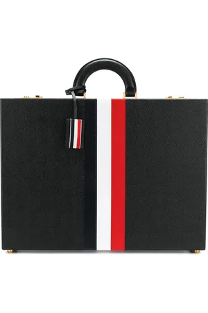 Thom Browne Maletín texturizado Attached