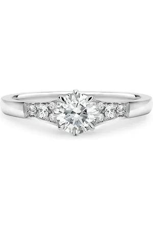 Pragnell Anillo Antrobus en platino con diamantes