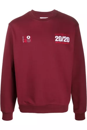 MARTINE ROSE Sudadera con logo bordado