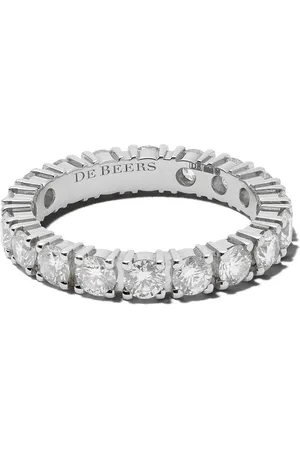 De Beers Platinum DB Classic Full Eternity diamond 3mm band