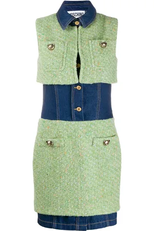 Moschino Vestido ajustado con paneles