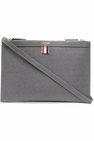 Thom Browne Bolsa crossbody con doble cierre