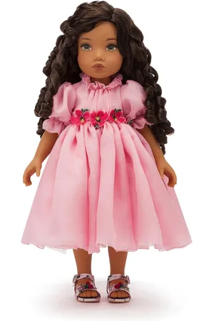 Dolce & Gabbana Muñeca con vestido de gasa