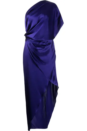 Michelle Mason Vestido midi drapeado