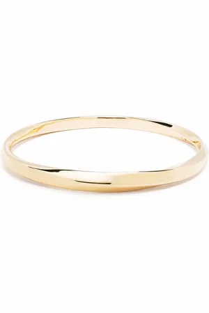 TOM WOOD Brazalete Infinity bañado en oro de 9kt
