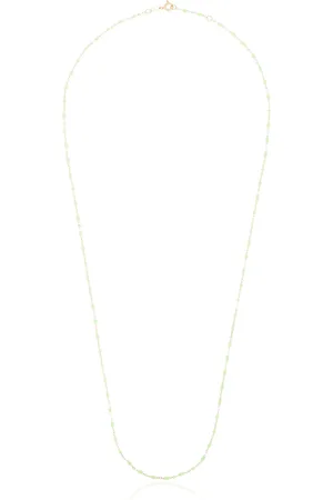 GIGI CLOZEAU Collar de mostacillas en oro amarillo de 18kt