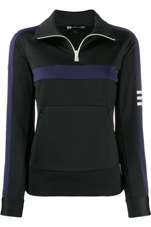 Y-3 Sudadera a paneles con diseño colour block
