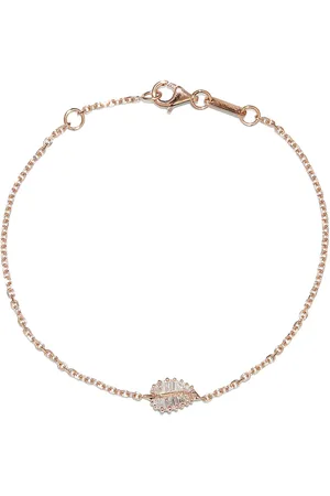 Anita Pulsera Palm Leaf con diamantes