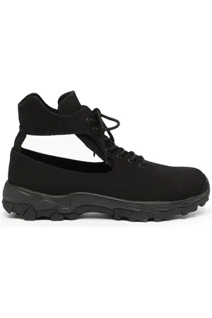 YOHJI YAMAMOTO Tenis altos con aberturas