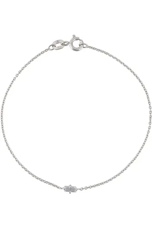 WOUTERS & HENDRIX Pulsera de diamante baguette en oro blanco de 18kt