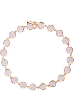 Irene Neuwirth Pulsera en oro rosa de 18kt con apliques de piedras